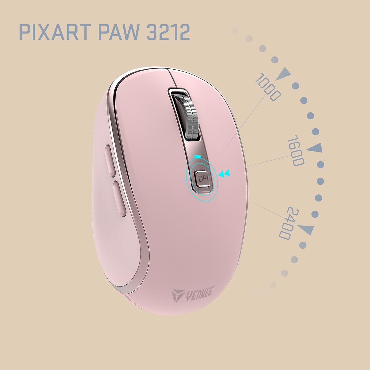 Pixart PAW3212 / 2400 DPI